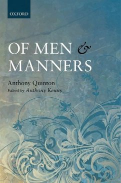 Of Men and Manners - Quinton, Anthony
