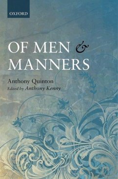 Of Men and Manners - Quinton, Anthony