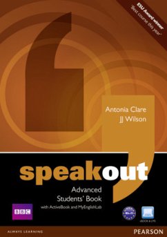 Speakout Advanced Students' Book with DVD/Active Book and MyLab Pack, m. 1 Beilage, m. 1 Online-Zugang - Wilson, JJ;Clare, Antonia