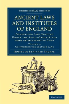 Ancient Laws and Institutes of England - Volume 1