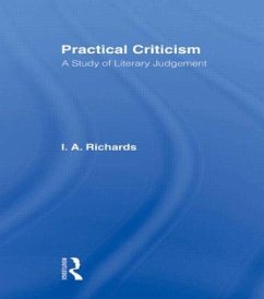 Practical Criticism V 4 - Richards, I A