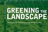 Greening the Landscape: Strategies for Environmentally Sound Practice