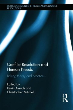 Conflict Resolution and Human Needs