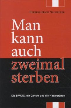 Cover Man kann auch zweimal sterben
