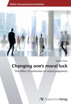 Cover Changing one's moral luck