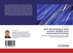 HIV1 Nef binding to hTE8 protein: insights from computational biology