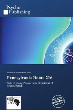 Cover Pennsylvania Route 216