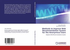 Methods to Improve Web Recommendation System for the Anonymous Users