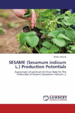 SESAME (Sesamum indicum L.) Production Potentials
