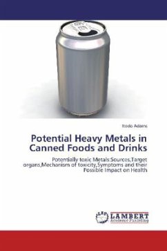 Potential Heavy Metals in Canned Foods and Drinks