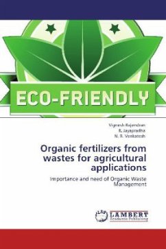 Organic fertilizers from wastes for agricultural applications