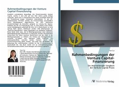 Rahmenbedingungen der Venture Capital-Finanzierung