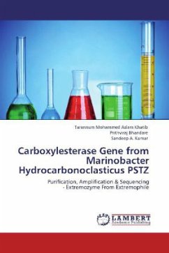 Cover Carboxylesterase Gene from Marinobacter Hydrocarbonoclasticus PSTZ
