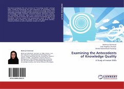 Examining the Antecedents of Knowledge Quality