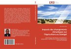 Impacts des changements climatiques sur l'Agriculture au Sénégal