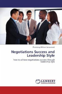 Negotiations Success and Leadership Style - Senoamadi, Phatelang William
