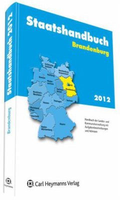 Cover Staatshandbuch Brandenburg 2012