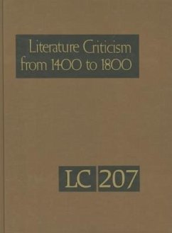 Literature Criticism from 1400 to 1800