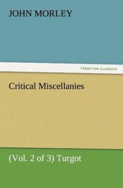 Cover Critical Miscellanies (Vol. 2 of 3) Turgot