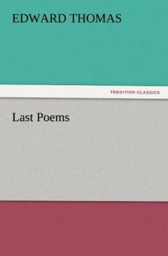 Last Poems - Thomas, Edward