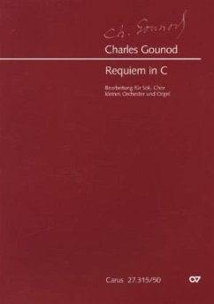 Requiem in C-Dur, Partitur - Gounod, Charles