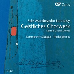 Geistliches Chorwerk - Bernius/Kammerchor Stuttgart/Pregardien/Kobow/Zies