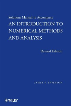 An Introduction to Numerical Methods and Analysis, Solutions Manual - Epperson, James F