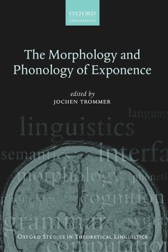 THE MORPHOLOGY AND PHONOLOGY OF EXPONENCE - Trommer