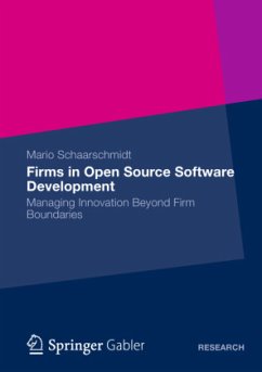 Firms in Open Source Software Development - Schaarschmidt, Mario