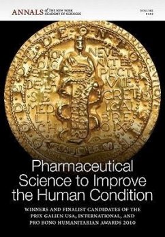 Pharmaceutical Science to Improve the Human Condition