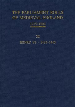 The Parliament Rolls of Medieval England, 1275-1504