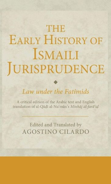 The Early History of Ismaili Jurisprudence