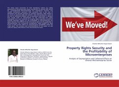 Property Rights Security and the Profitability of Microenterprises - Kaye-Essien, Charles Wharton