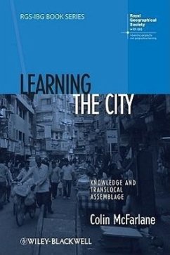 Learning the City - Mcfarlane, Colin