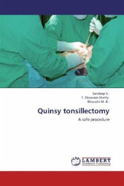 Quinsy tonsillectomy - Sandeep, S.;Shetty, T. Shivaram;M. B., Bharathi