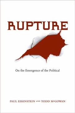 Rupture: On the Emergence of the Political - Eisenstein, Paul; McGowan, Todd