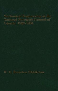 Cover Mechanical Engineering at the National Research Council of Canada