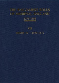 The Parliament Rolls of Medieval England, 1275-1504