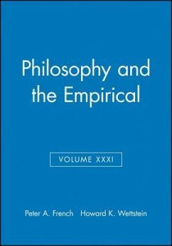 Philosophy and the Empirical, Volume XXXI