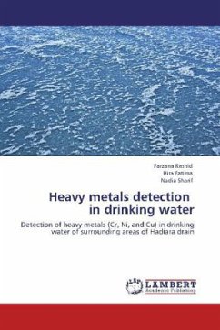 Heavy metals detection in drinking water - Rashid, Farzana;Fatima, Hira;Sharif, Nadia