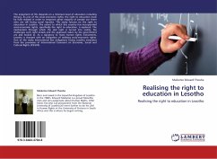 Realising the right to education in Lesotho - Edward Theoha, Maiketso