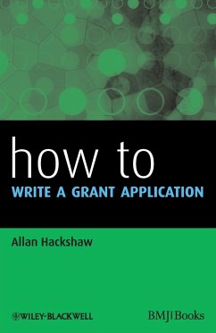 How to Write a Grant Application - Hackshaw, Allan