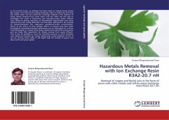 Hazardous Metals Removal with Ion Exchange Resin R3A2-20.7 nH