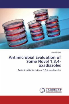 Antimicrobial Evaluation of Some Novel 1,3,4-oxadiazoles - Rajak, Harish