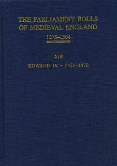 The Parliament Rolls of Medieval England, 1275-1504