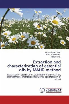 Extraction and characterization of essential oils by MAHD method