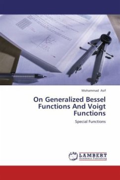 On Generalized Bessel Functions And Voigt Functions - Asif, Mohammad