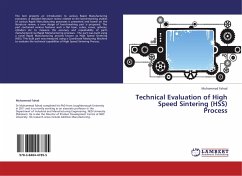 Technical Evaluation of High Speed Sintering (HSS) Process - Fahad, Muhammad