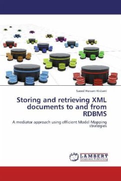 Storing and retrieving XML documents to and from RDBMS