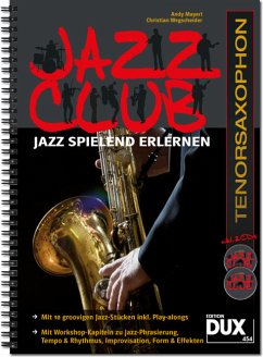 Cover Jazz Club, Tenorsaxophon (mit 2 CDs)